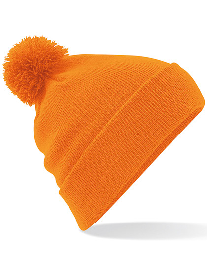 Beechfield Original Pom Pom Beanie Orange