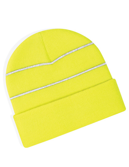 Beechfield Enhanced-Viz Beanie Fluorescent Yellow