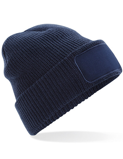 Beechfield Thinsulate™ Patch Beanie French Navy