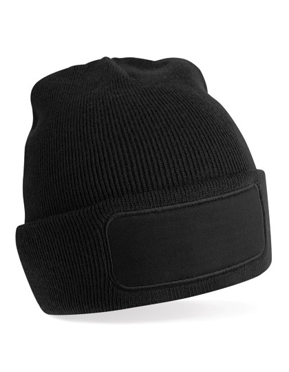 Beechfield Original Patch Beanie Black