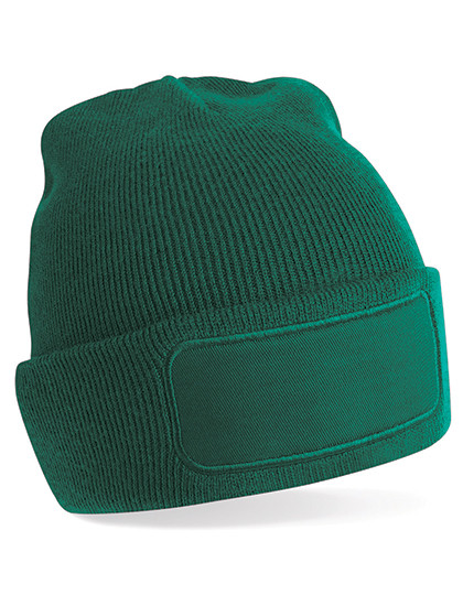 Beechfield Original Patch Beanie Bottle Green