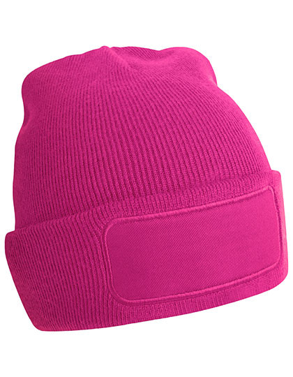 Beechfield Original Patch Beanie Fuchsia