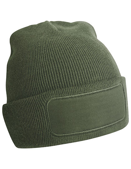 Beechfield Original Patch Beanie Olive Green
