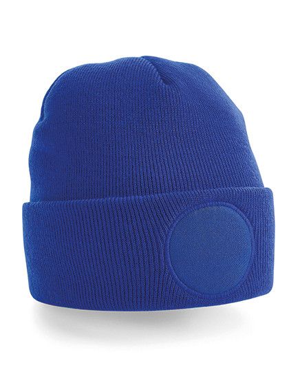 Beechfield Circular Patch Beanie Bright Royal
