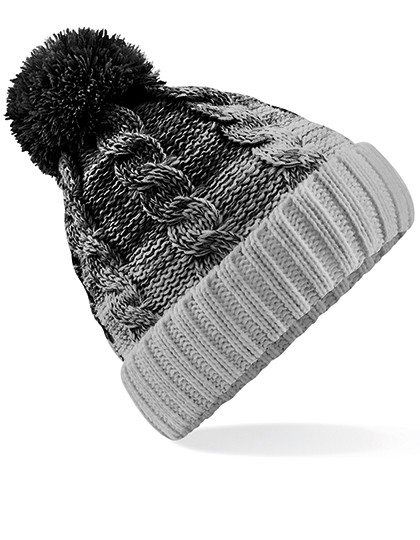 Beechfield Ombré Beanie Black