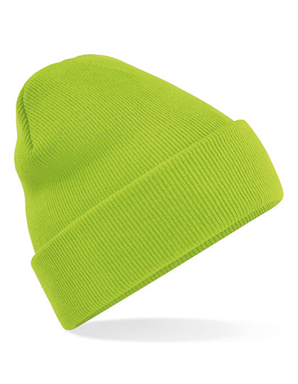 Beechfield Original Cuffed Beanie Lime Green