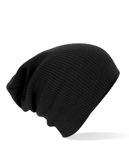 Beechfield Slouch Beanie Black