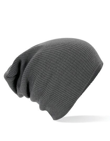 Beechfield Slouch Beanie Smoke Grey