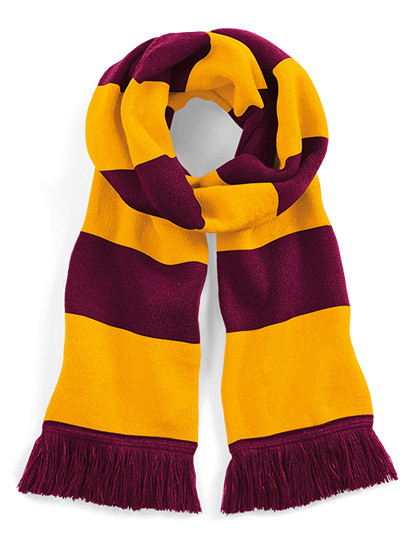 Beechfield Stadium Scarf Burgundy
