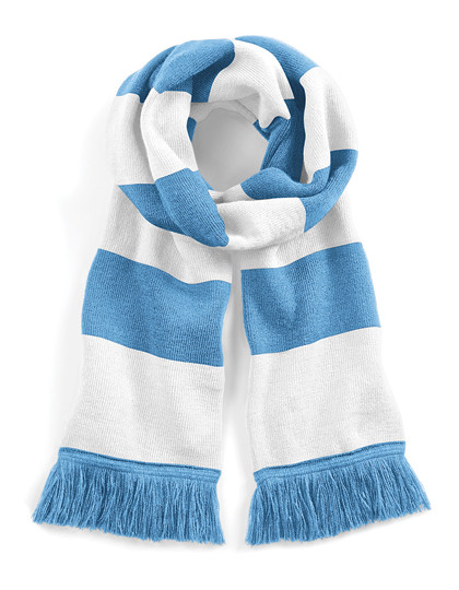 Beechfield Stadium Scarf Sky Blue