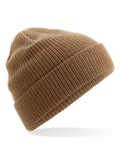 Beechfield Organic Cotton Beanie Biscuit