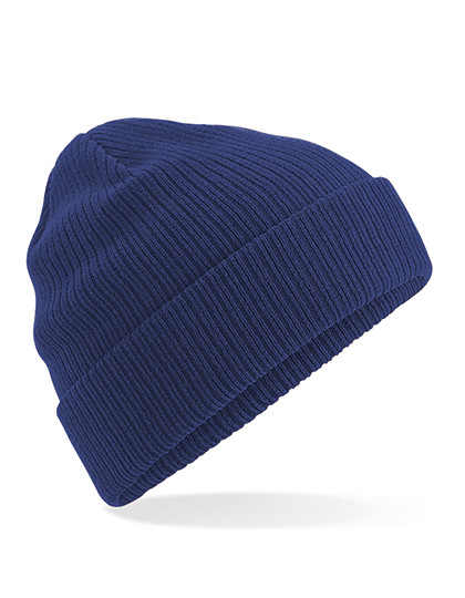 Beechfield Organic Cotton Beanie Oxford Navy
