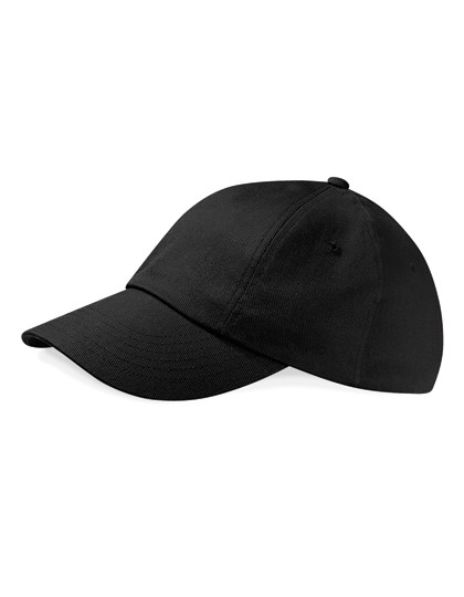 Beechfield Low Profile Heavy Cotton Drill Cap Black