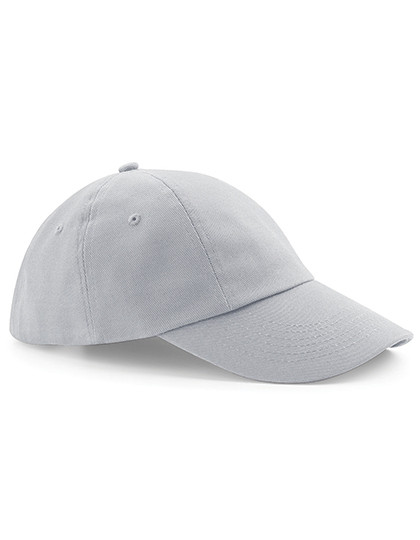 Beechfield Low Profile Heavy Cotton Drill Cap Light Grey