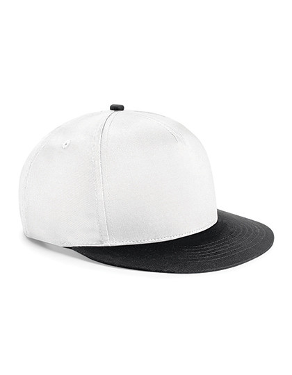 Beechfield Youth Size Snapback White