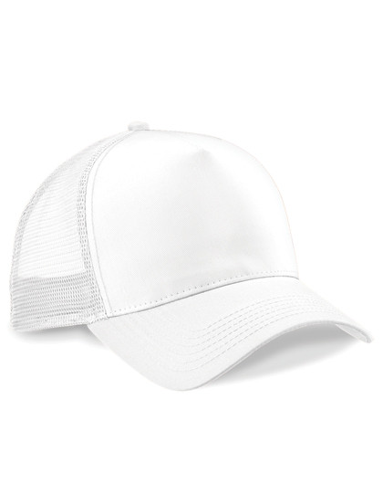 Beechfield Snapback Trucker White