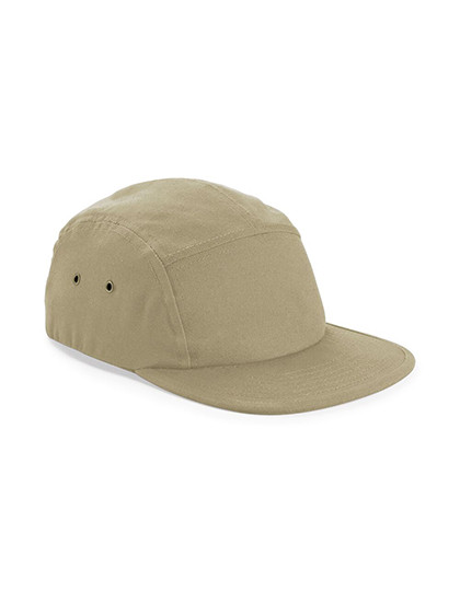 Beechfield Canvas 5 Panel Camper Cap Desert Sand