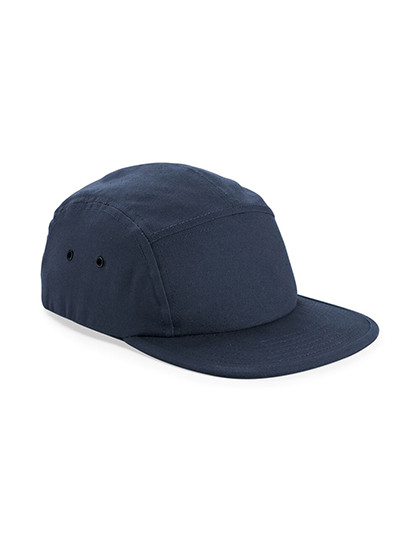 Beechfield Canvas 5 Panel Camper Cap Navy