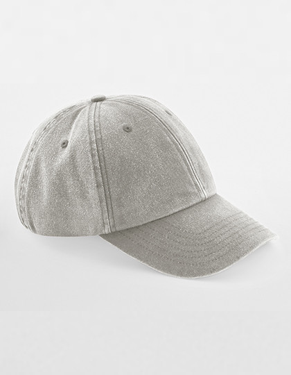 Beechfield Low Profile Vintage Cap Vintage Grey