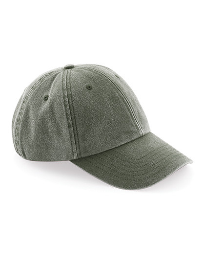 Beechfield Low Profile Vintage Cap Vintage Olive