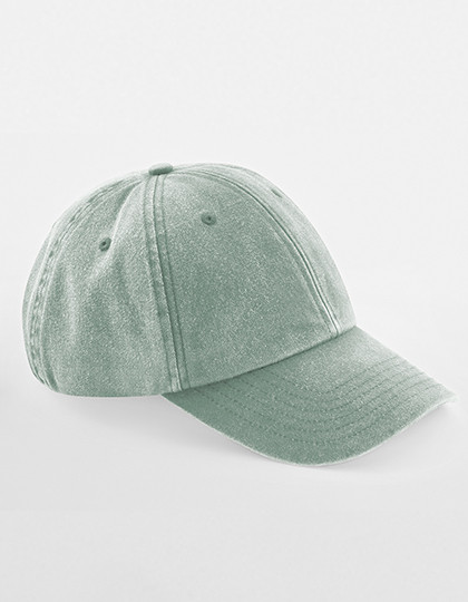 Beechfield Low Profile Vintage Cap Vintage Sage Green