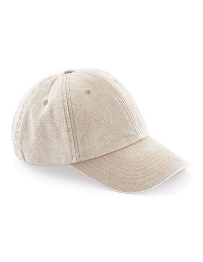 Beechfield Low Profile Vintage Cap Vintage Stone