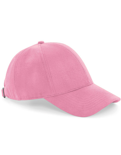 Beechfield Faux Suede 6 Panel Cap Dusty Pink