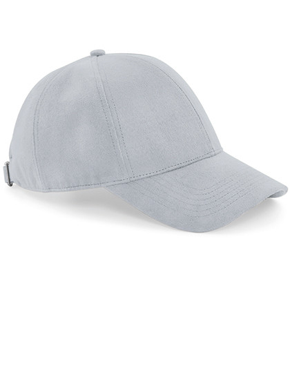 Beechfield Faux Suede 6 Panel Cap Light Grey