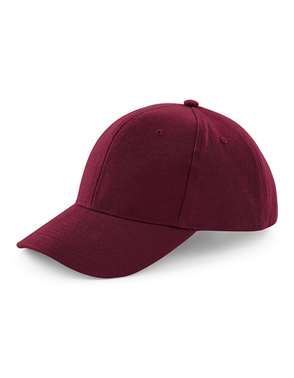 Beechfield Pro-Style Heavy Brushed Cotton Cap Burgundy