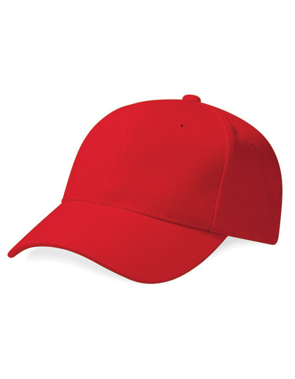 Beechfield Pro-Style Heavy Brushed Cotton Cap Classic Red