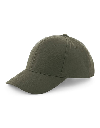 Beechfield Pro-Style Heavy Brushed Cotton Cap Olive Green