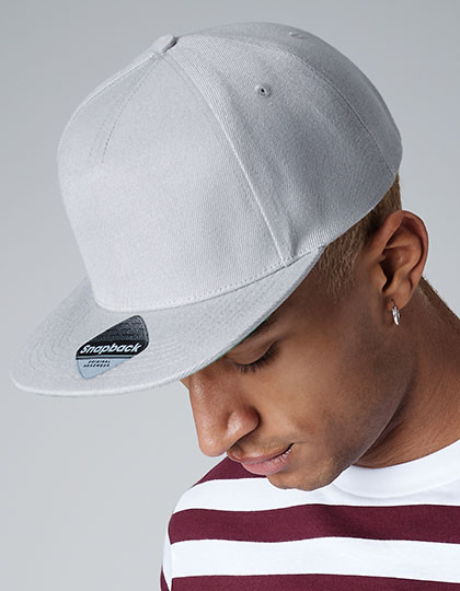 Beechfield Original Flat Peak Snapback Cap