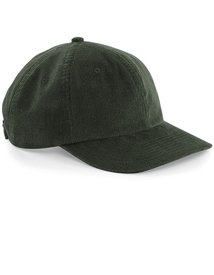 Beechfield Heritage Cord Cap Dark Olive