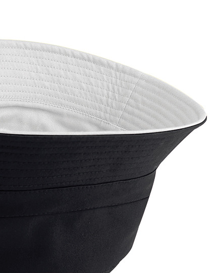 Beechfield Reversible Bucket Hat Black