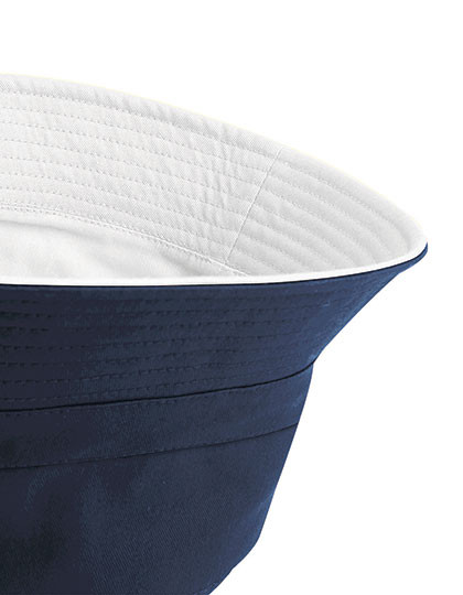 Beechfield Reversible Bucket Hat French Navy