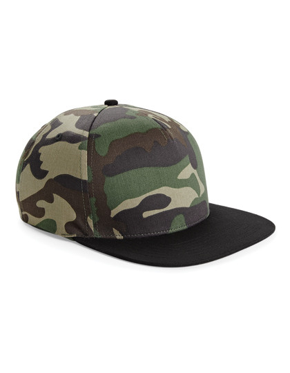 Beechfield Camo Snapback Jungle Camo