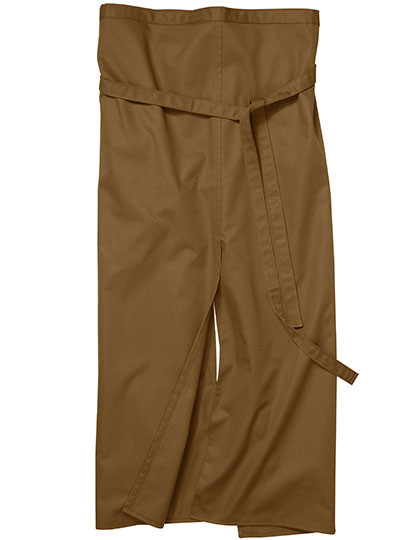 CG Workwear Slit Apron Milano 100 x 100 cm Caramel