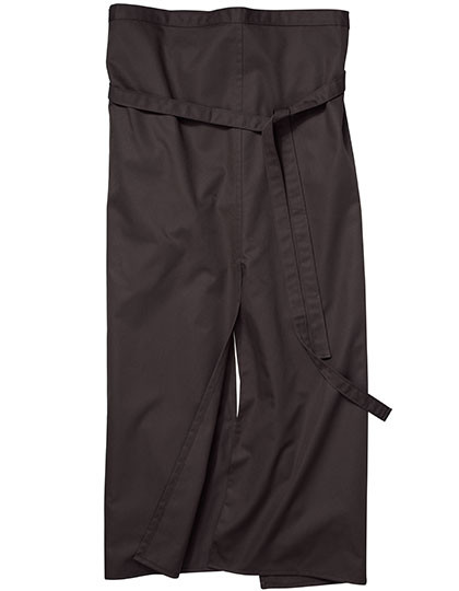 CG Workwear Slit Apron Milano 100 x 100 cm Chocolate