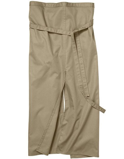 CG Workwear Slit Apron Milano 100 x 100 cm Khaki
