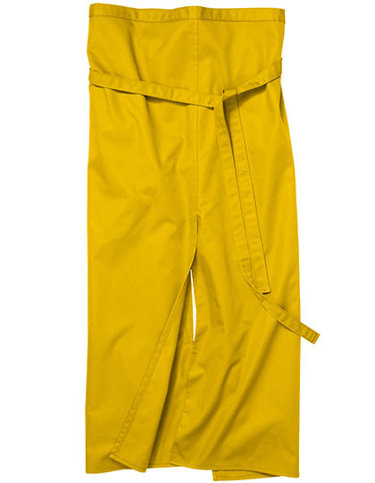 CG Workwear Slit Apron Milano 100 x 100 cm Sunshine