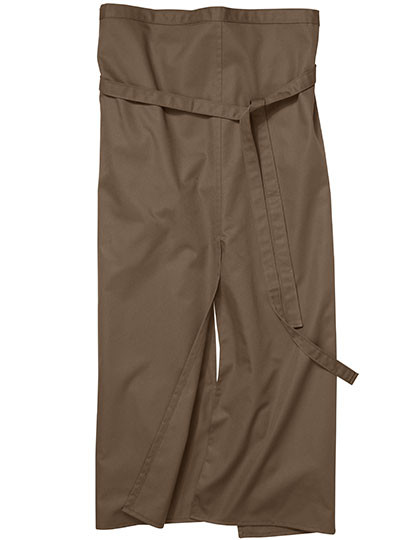 CG Workwear Slit Apron Milano 100 x 100 cm Taupe