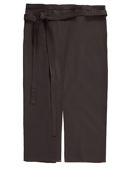 CG Workwear Slit Apron Milano 80 x 100 cm Chocolate