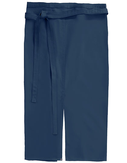 CG Workwear Slit Apron Milano 80 x 100 cm Dark Blue