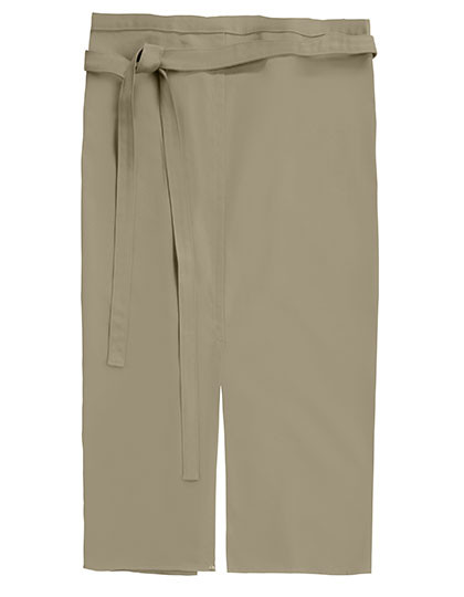 CG Workwear Slit Apron Milano 80 x 100 cm Khaki