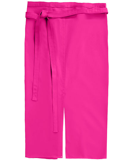 CG Workwear Slit Apron Milano 80 x 100 cm Magenta