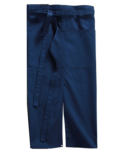 CG Workwear Slit Apron Milano 80 x 100 cm Navy