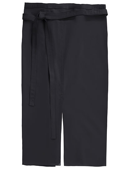 CG Workwear Slit Apron Milano 80 x 100 cm Raven