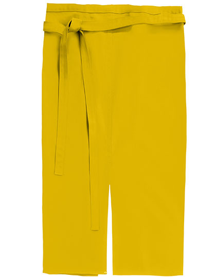 CG Workwear Slit Apron Milano 80 x 100 cm Sunshine