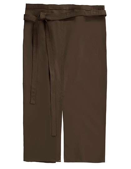 CG Workwear Slit Apron Milano 80 x 100 cm Toffee