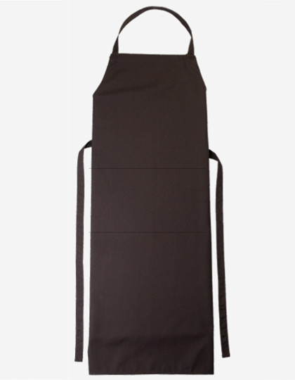 CG Workwear Bib Apron Verona Classic Bag 90 x 75 cm Chocolate